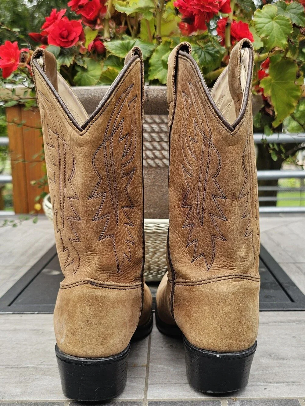 Old West Jama Corp Youth Cowboy Boots